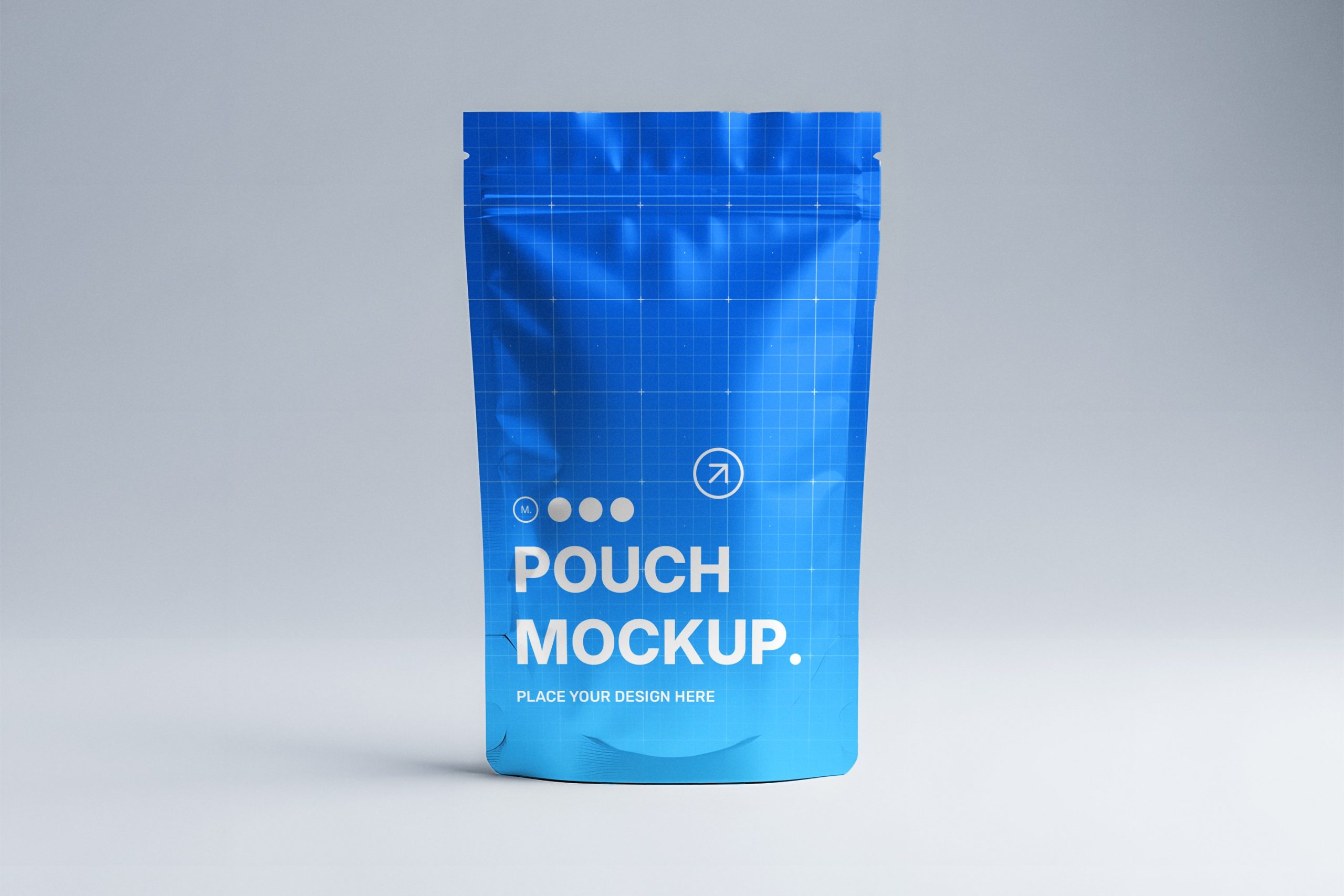 Free Stand-up Pouch Mockup