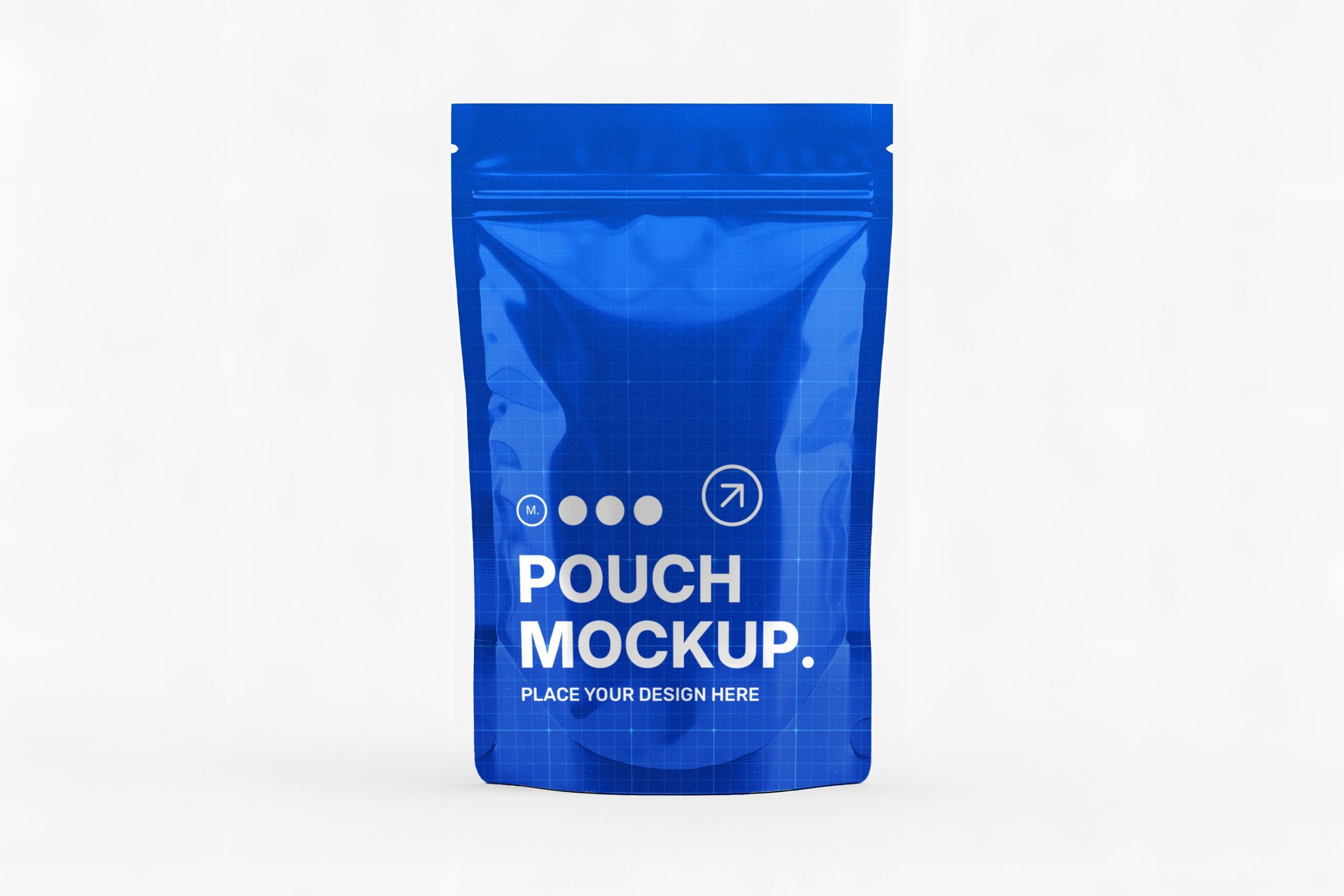 Free Stand-Up Pouch Packaging Mockup
